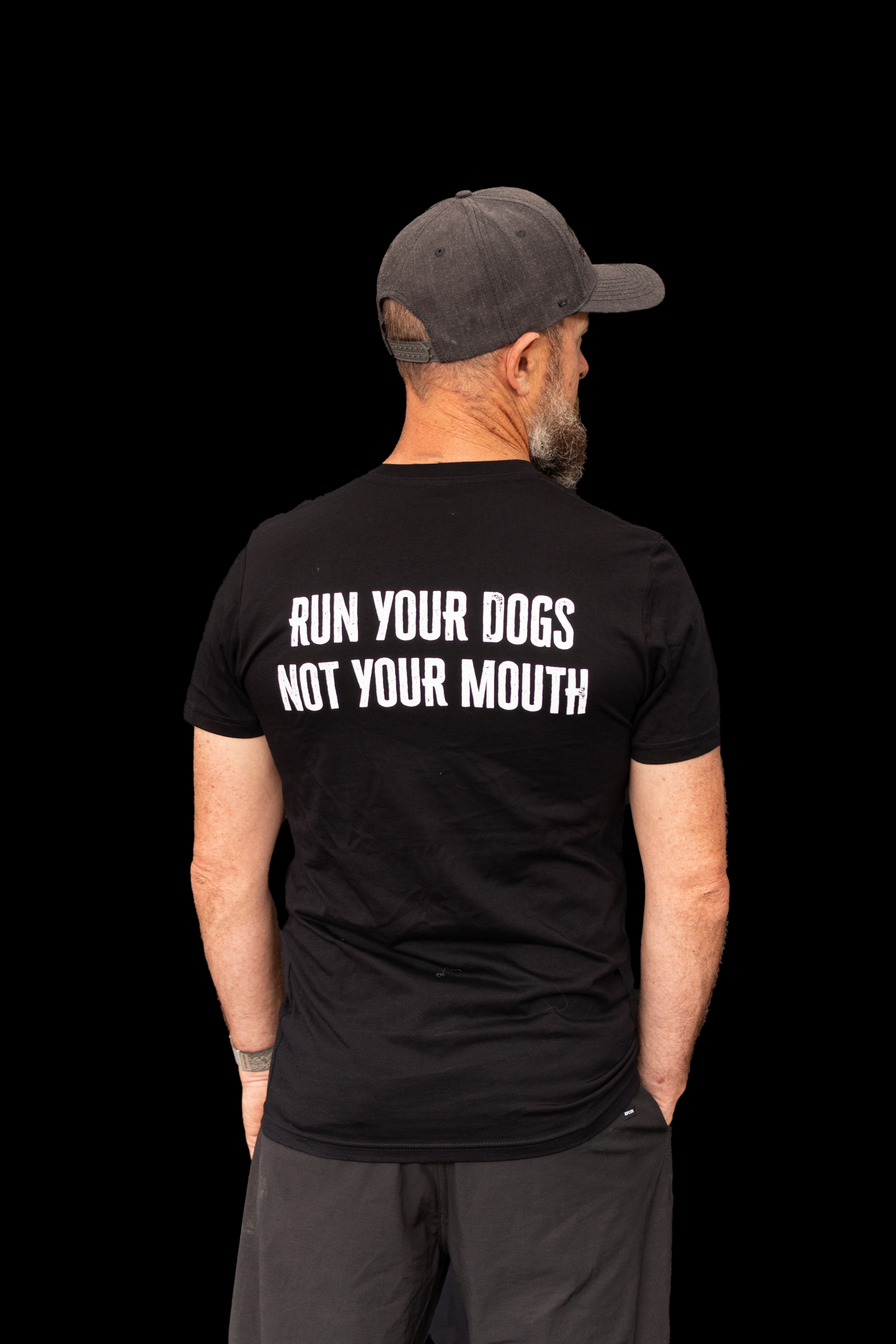 Pig Hunters T-Shirt - Run your dogs, Not your Mouth