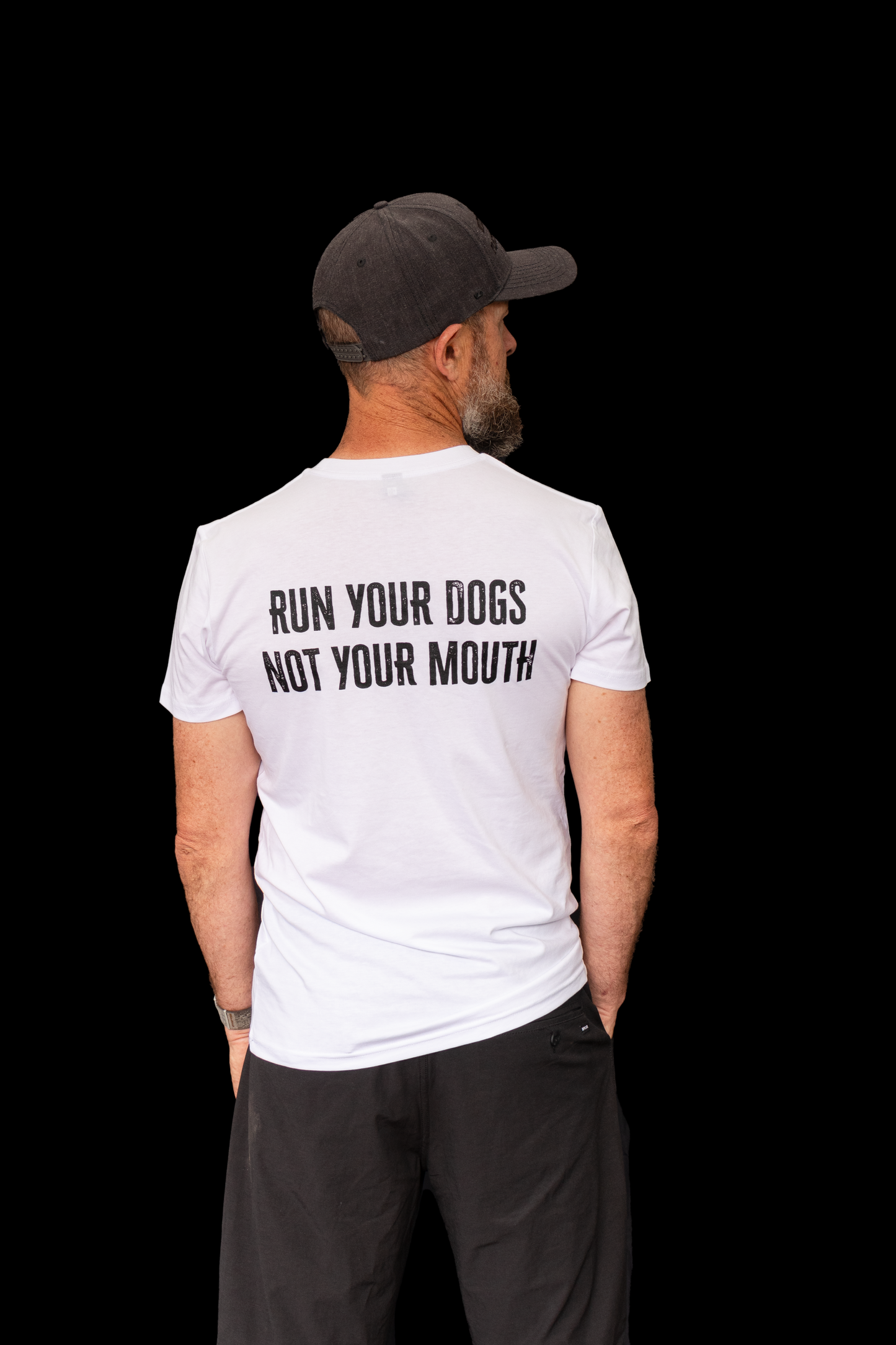 Pig Hunters T-Shirt - Run your dogs, Not your Mouth